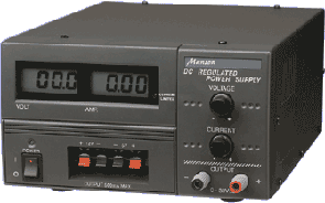 Manson 0-30V, 5V, 12V; 5A Regulated Power Supply (Triple Output)