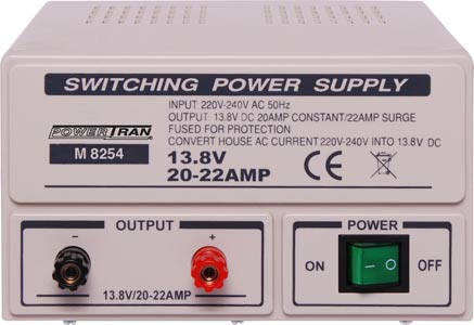 Fixed 13.8V 20A Benchtop Regulated Power Supply