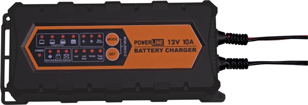 10 Stage 12V 10A Automotive 240V Battery Charger