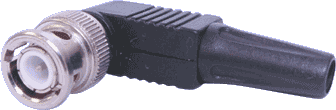 90deg. BNC Solder Type Plug to suit RG58