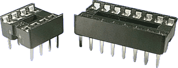 24 Pin Tinned IC Socket (0.6")