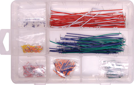 350pc Prototyping Wire Kit For Solderless Breadboards