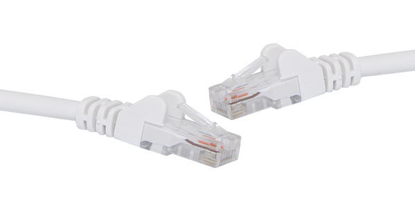 White 2m Cat6 UTP Ethernet Patch Cable