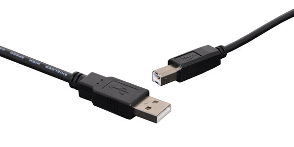 2m A Male to B Male USB 2.0 Cable