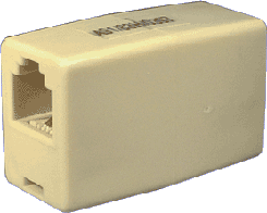 RJ12 to RJ12 Telephone Modular Adapter