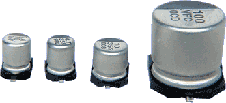 470uF Electrolytic Capacitor 16V Reel 500