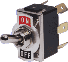 Heavy Duty Toggle Switch DPDT 240V 10A