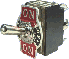 DPDT Centre Off Toggle Switch