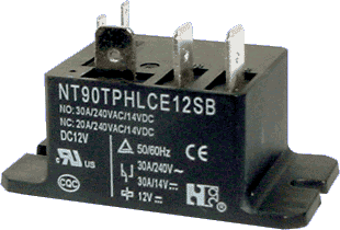 Relay SPDT 30A 12VDC Tag Connection
