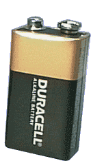 Duracell Battery Alkaline 9V Single