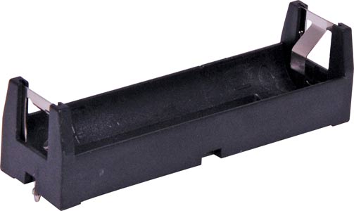 Single 18650 PCB Square Battery Holder