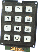 12 Key Matrix Type Keypad