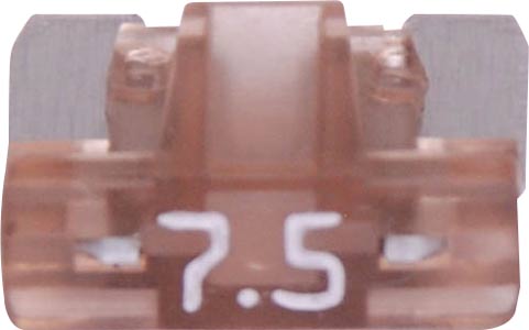 7.5A Brown Low Profile Mini Blade Fuse