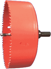 140mm ( 5.5" ) Holesaw with Arbor