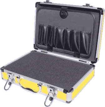 Case Aluminium Yellow 330X230X90