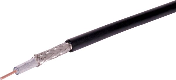 RG58C/U 50 Ohm Solid Core RF200 Coaxial Cable