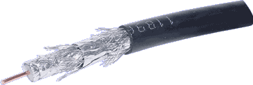 Belden YJ52454 Coax RG6/U 75 Ohm Quad Shielded Cable - 305m Roll