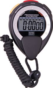 Digital 1/100s Stopwatch With Alarm